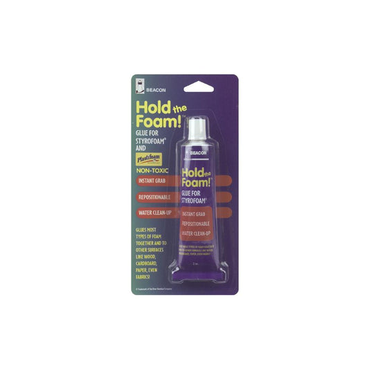 Beacon Hold The Foam Styrofoam Glue 2oz