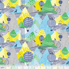 mountain scape josephine kimberling blend fabrics daydream