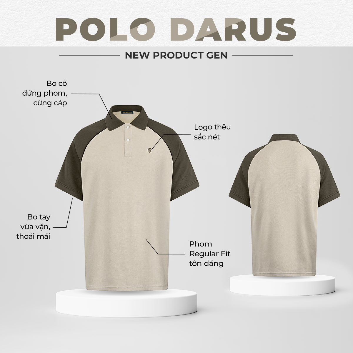 Áo Polo Nam Darus vải Smart Cotton và thông tin chi tiết