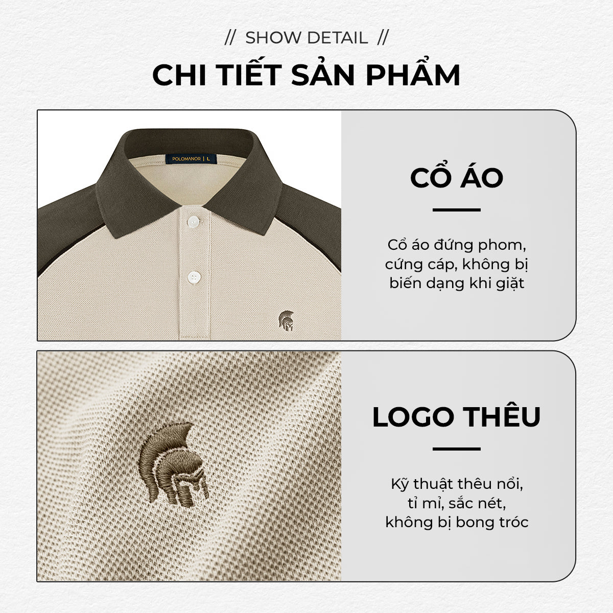 Áo Polo Nam Darus vải Smart Cotton và thông tin chi tiết