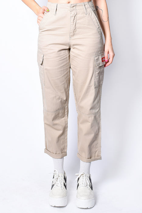 Khaki Cargo Utility Pants by Dickies Girl — ECHOCLUBHOUSE