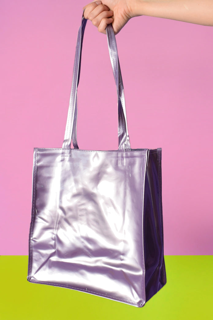 Deadstock Perf 90's Metallic Vinyl Tote