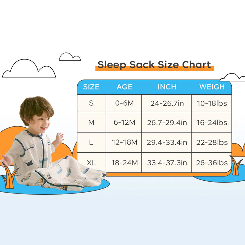 bamboo-sleep-bag-sizing-chart