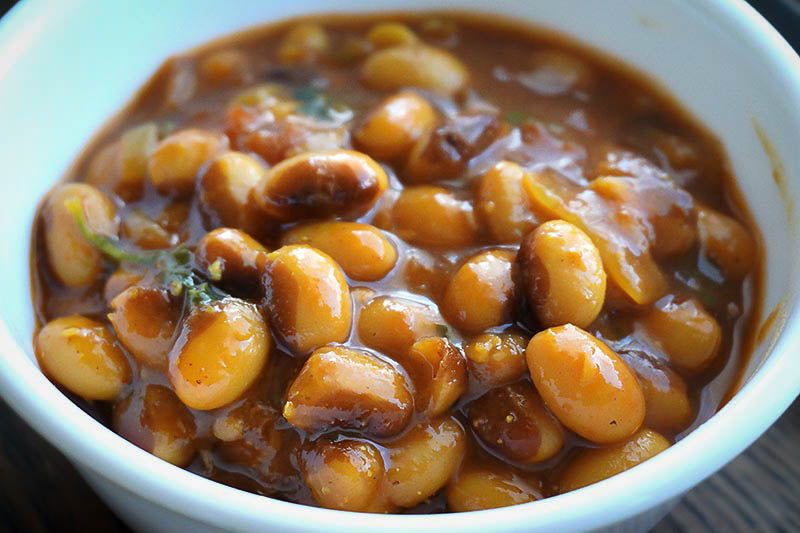 Rancho Gordo Cooking Main Dishes Recipe for Rajma: Beans in a North Indian Style made with our dried heirloom beans including Eye of the Goat Beans, Red Nightfall Beans, Sangre de Toro Beans, Moro Beans or Ayocote Morado Beans