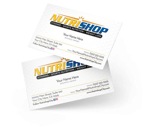 Nutrishop Business Cards
