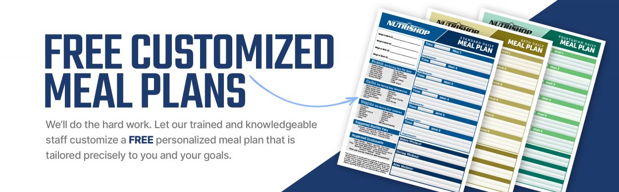 Free customized meal plans!