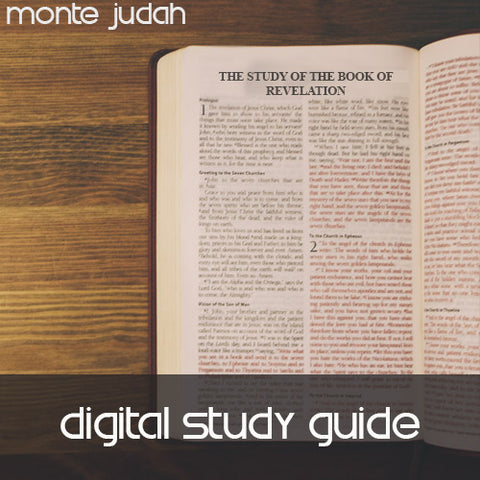 The Study of the Book of Revelation Study Guide Only Digital Download  Messianic Marketplace