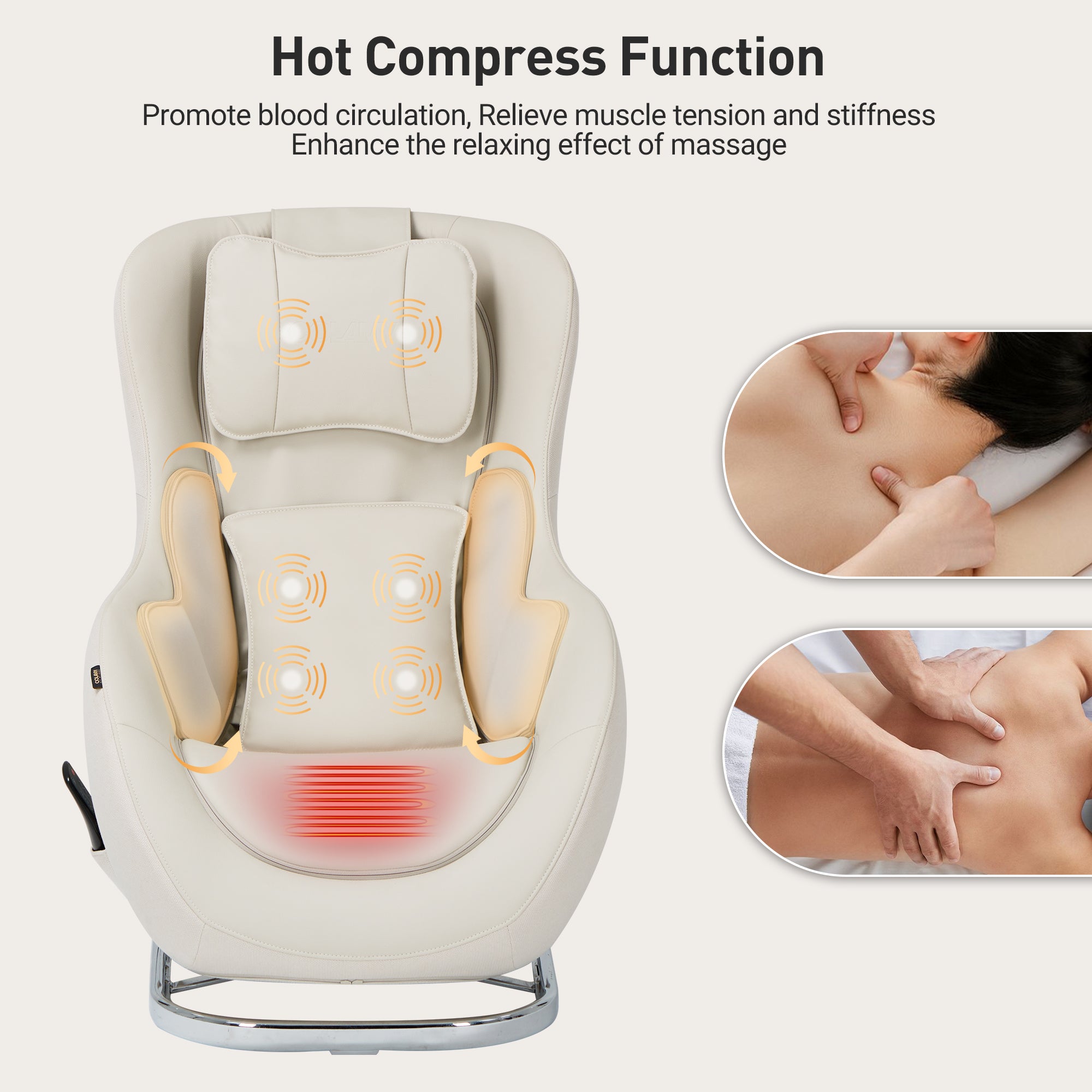 COLAMY Model.6100 Massage Chair: Experience Full Body Relaxation with Its Massaging Function