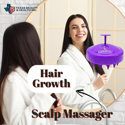 Texas Beauty & Health Scalp Massager Shampoo Brush