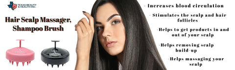Discover the Incredible Benefits of Using a Scalp Massager Shampoo Brush