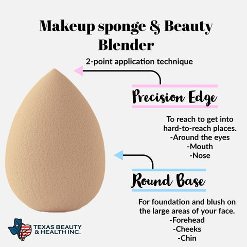 Nude Color Makeup Sponge for Foundation