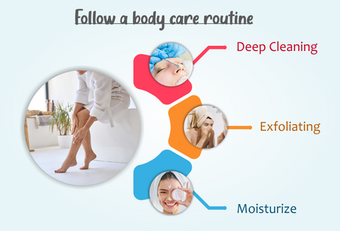 body care routine nuskaa