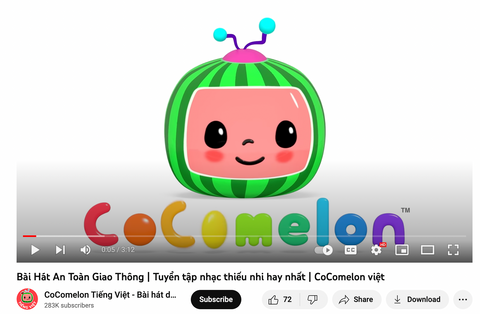 COCOMELON TIENG VIET YOUTUBE