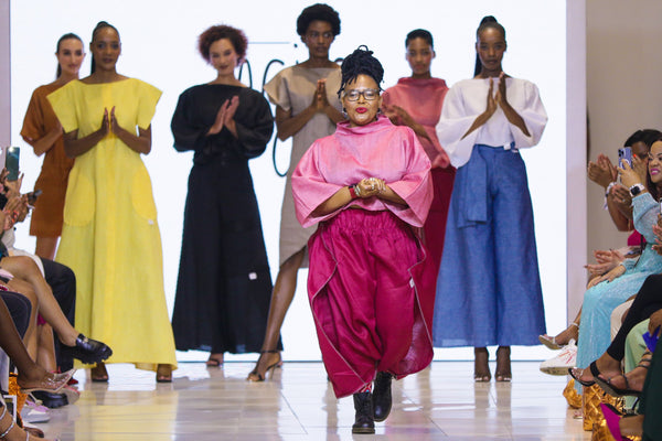 Tumie Mohoasa Semaine de la mode de Johannesburg
