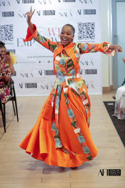 Tumi Nakedi Semaine de la mode de Johannesburg