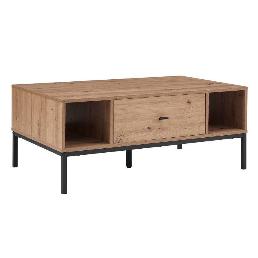 Willow Coffee Table with Drawer - Oak Effect