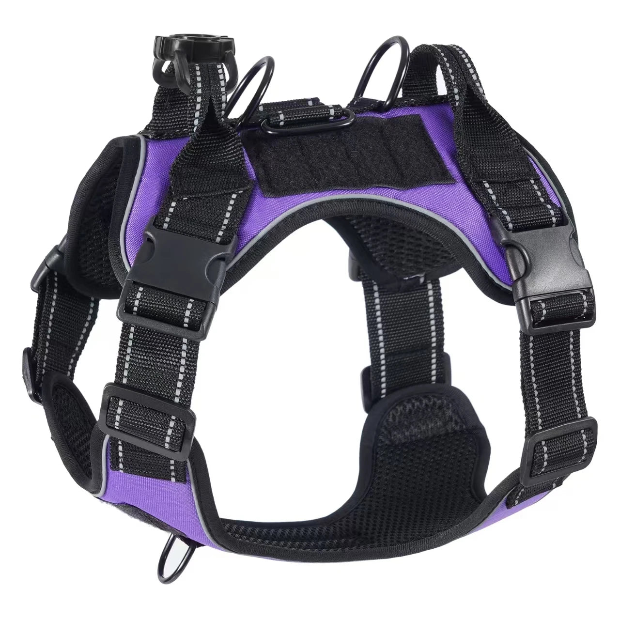 Adjustable No-Pull Dog Harness with Locator Protective Cover - Image 11