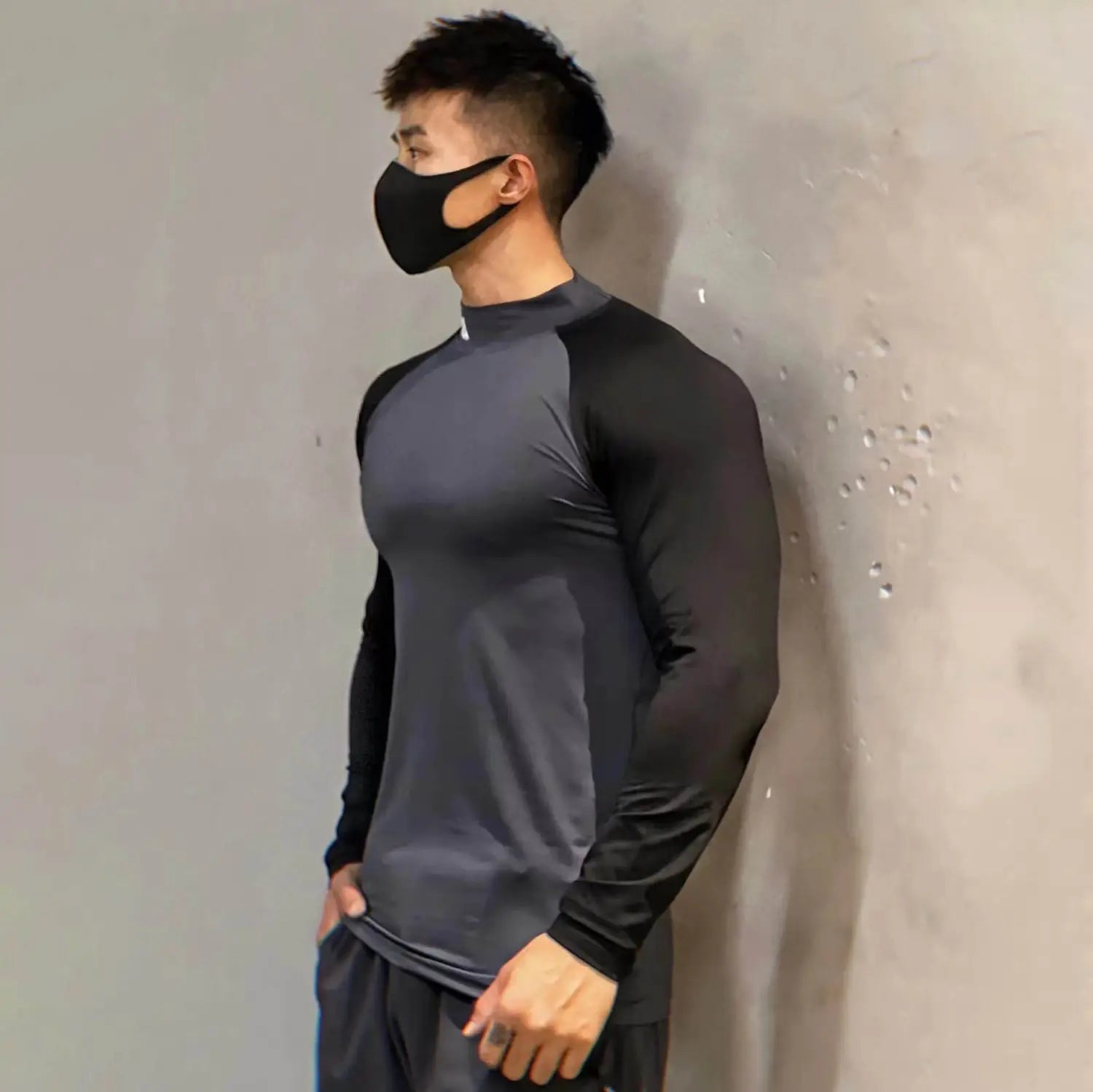 Spring And Autumn Ice Silk Running Fitness Sports Top Tide