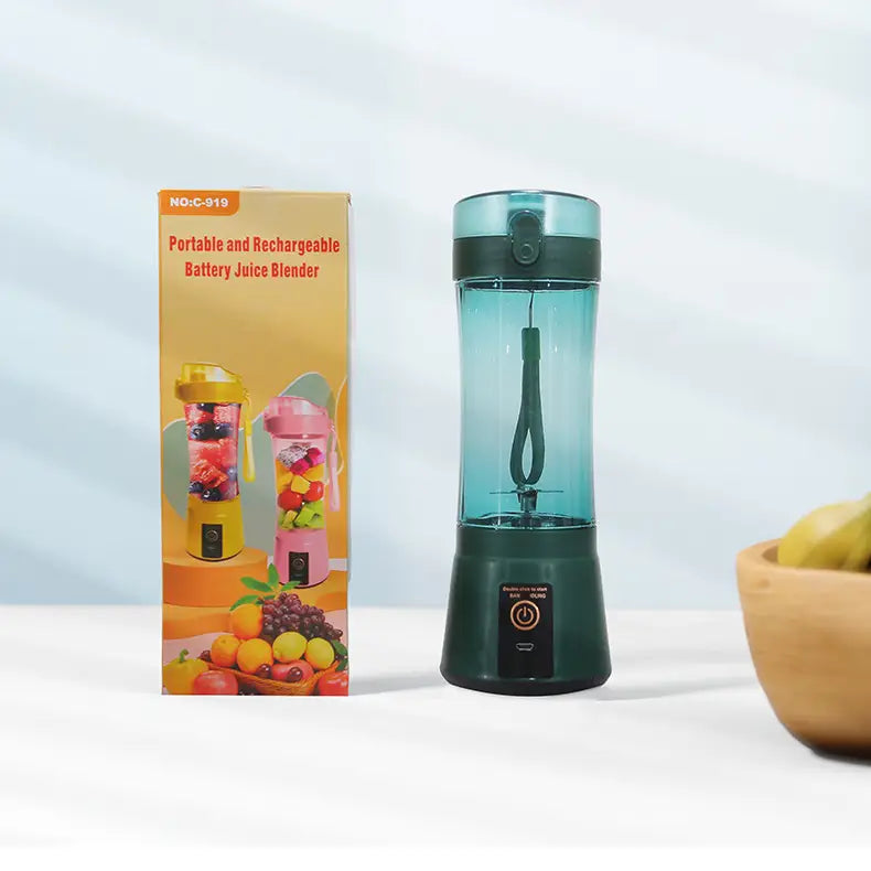 Portable Electric Fruit Juicer Wireless USB Rechargeable Mini Mixer Multifunction Summer Smoothie Blender Machine