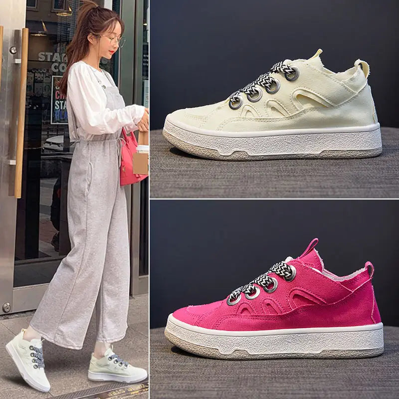 Women’s Canvas Shoes Platform Casual Sports Women’s Shoes