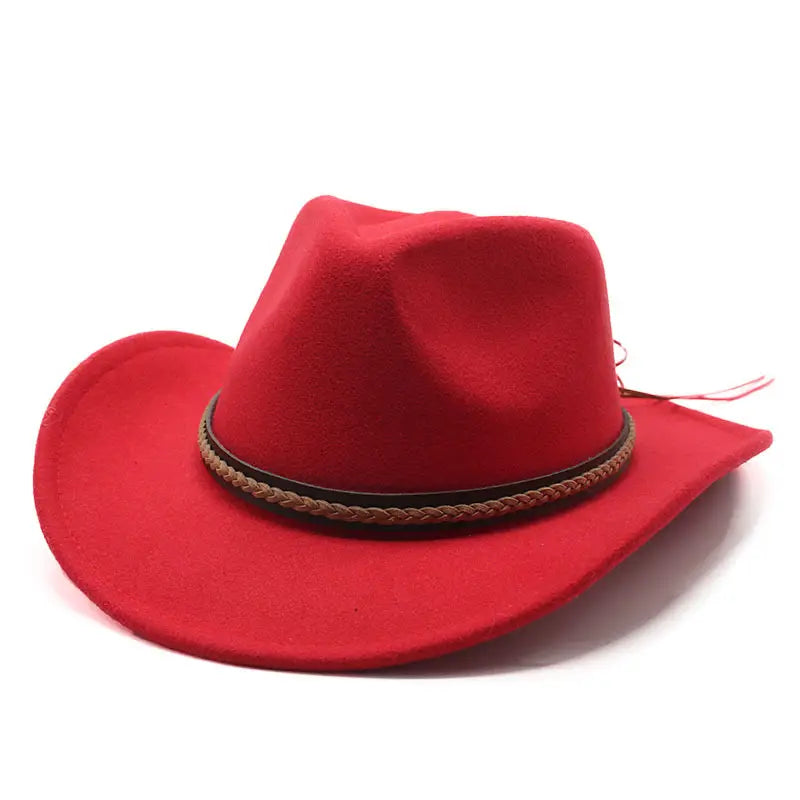 Men’s And Women’s Felt Fedora Hat