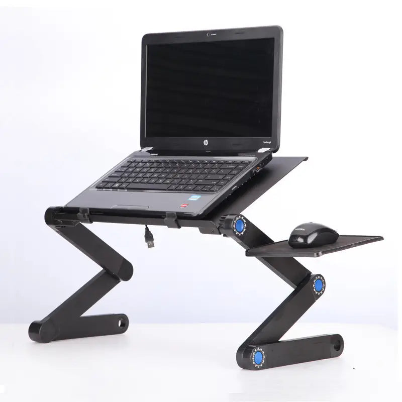 Laptop Table Stand With Adjustable Folding Ergonomic Design Stand Notebook Desk For Ultrabook Netbook Or Tablet