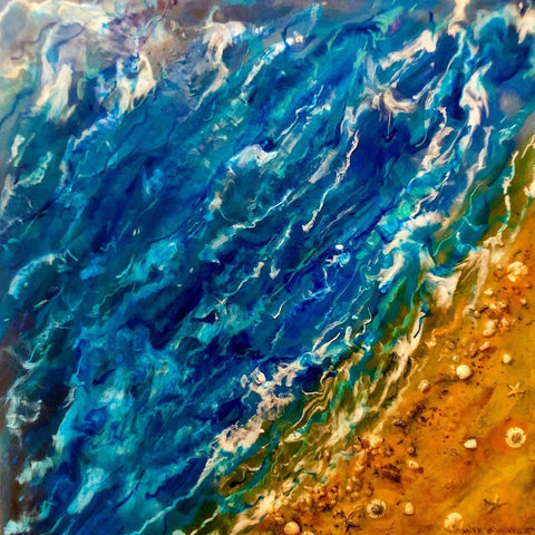 Original Encaustic Painting by Mike Giannella