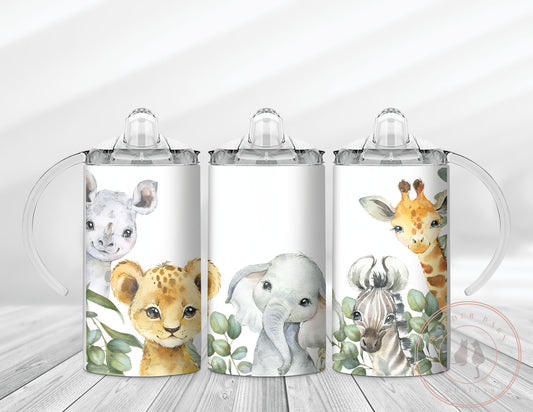 Giraffe Tumbler Wrap, 12oz Sippy Cup Design, Kid Tumbler Wrap, Personalize  Tumbler Wrap, Digital Download