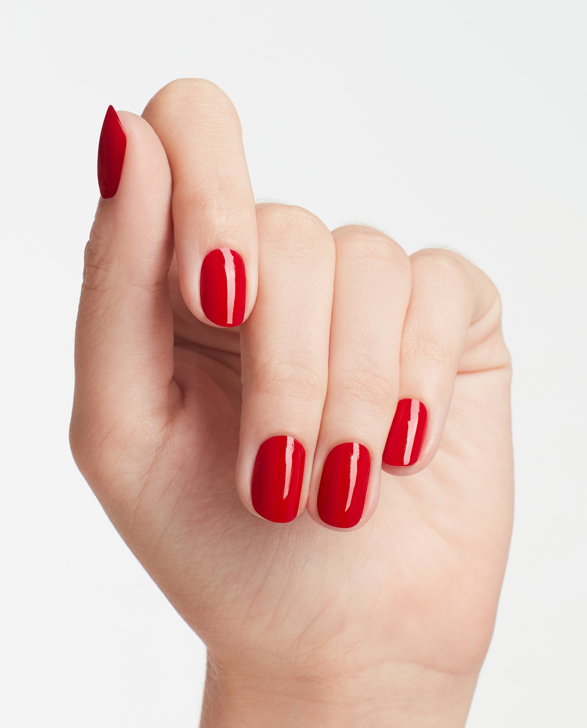 OPI Big Apple Red Nail Polish Mani