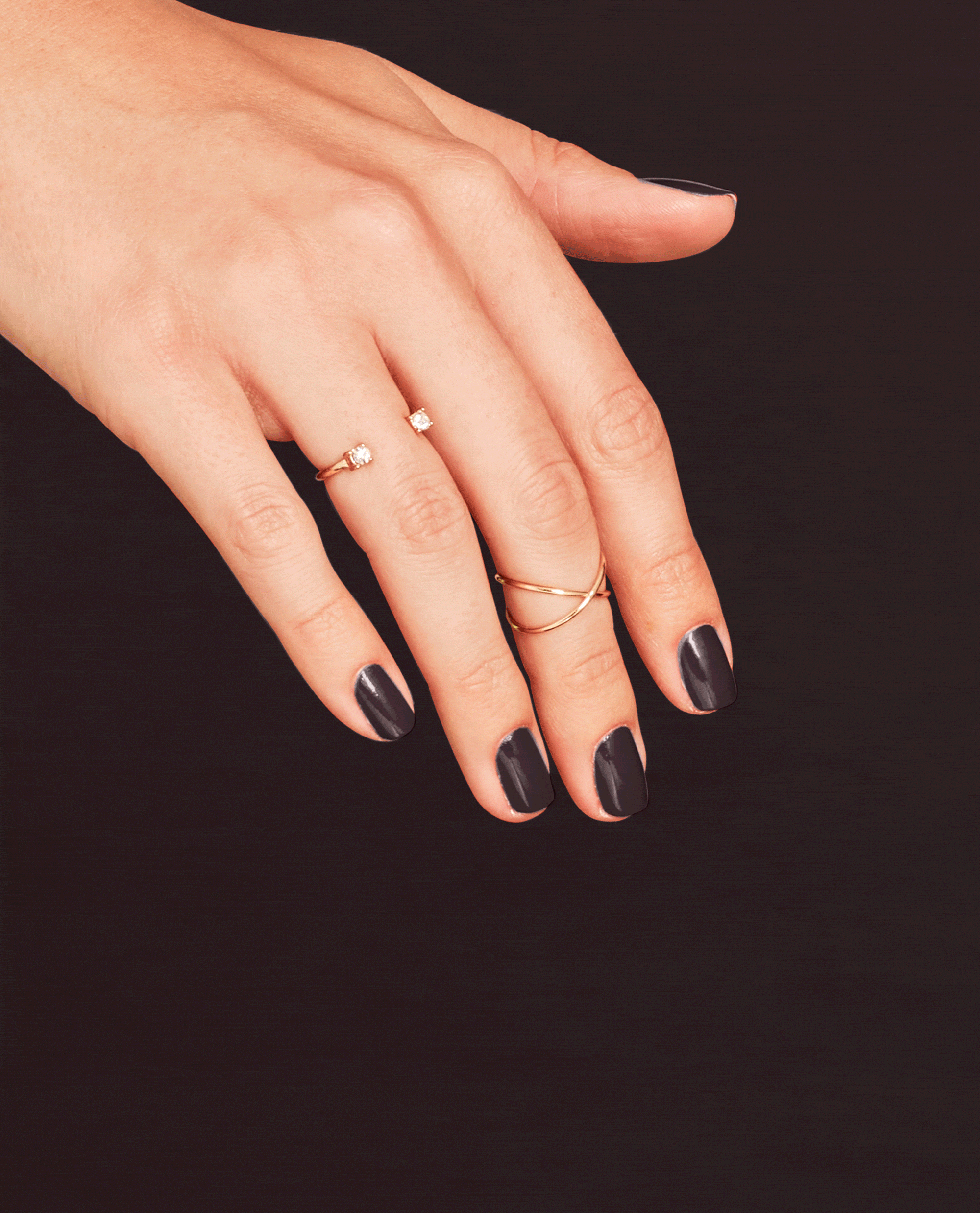 OPI Brown to Earth Brown Nail Polish GIF