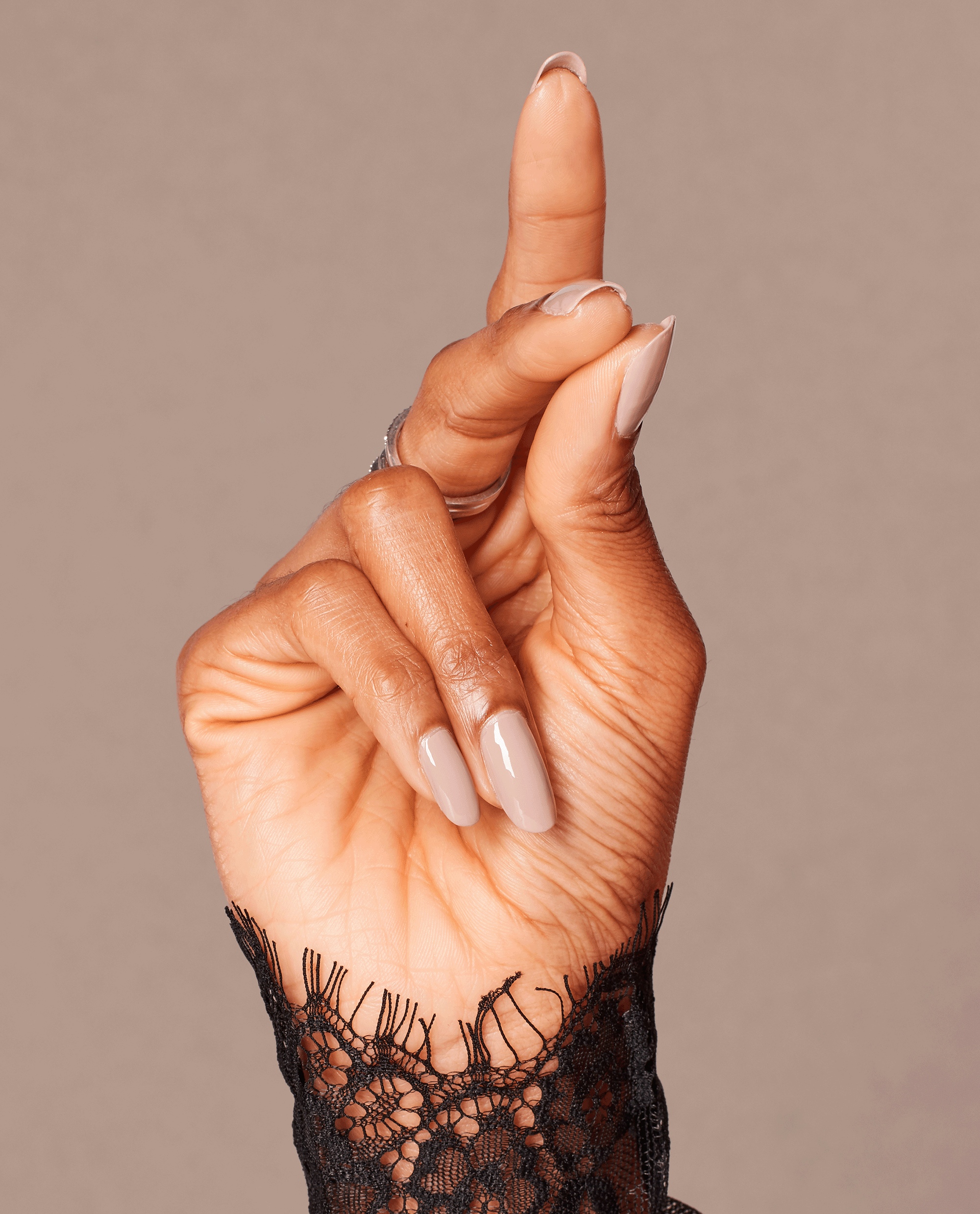 OPI Coconuts Over OPI Neutral Nail Polish GIF
