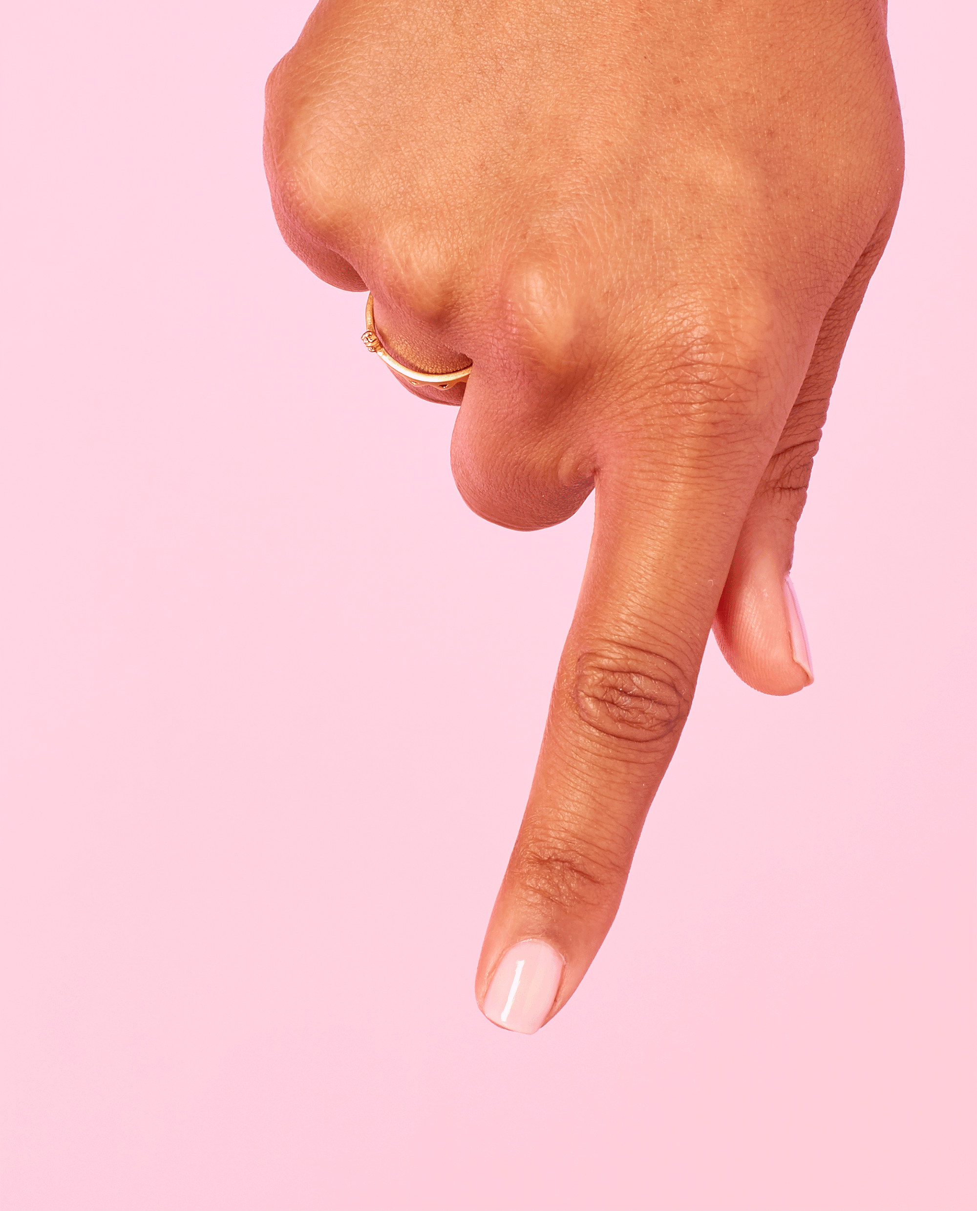OPI It's a Girl! Pink Nail Polish GIF