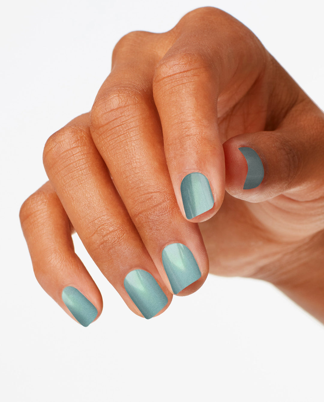 OPI Sage Simulation Green Nail Polish Mani