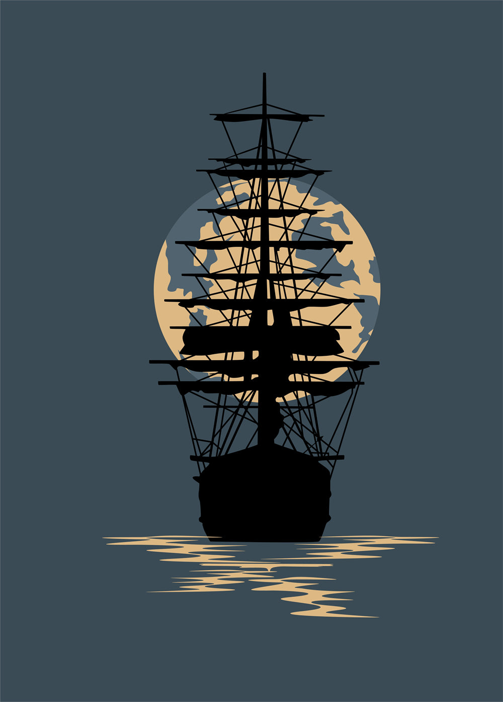 Ship Sketch Elements image vector