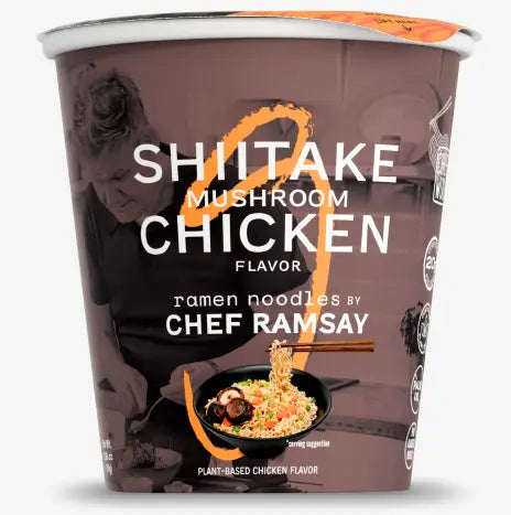 Chef Woo Plant Based Shiitake Chicken Ramen, 76G