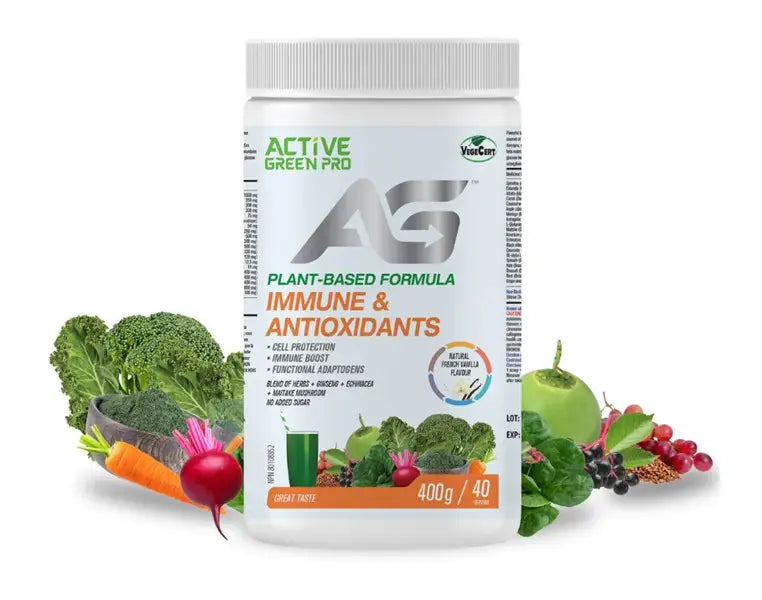 Active Green Pro Immune & Antioxidants - French Vanilla, 400G