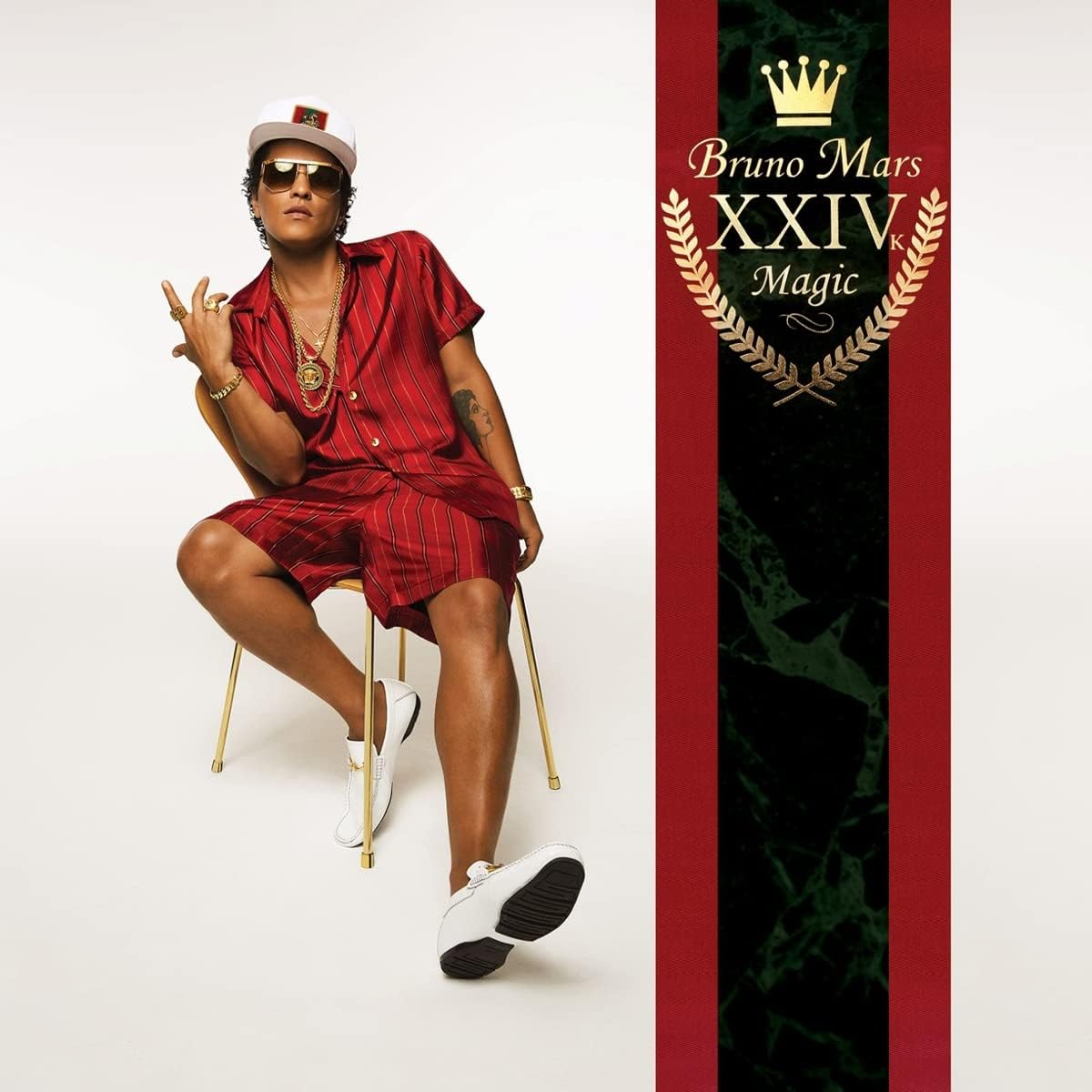 Bruno Mars - Unorthodox Jukebox: Limited Red with Black Splatter