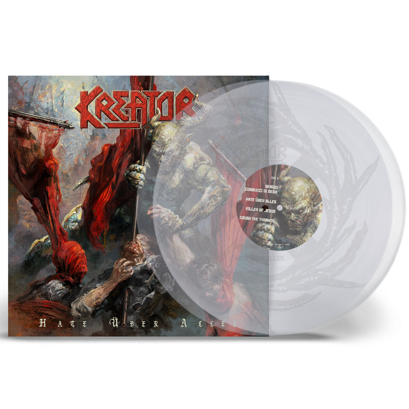 Kreator - Hate Uber Alles (trifold Double Black W (vinyl) : Target