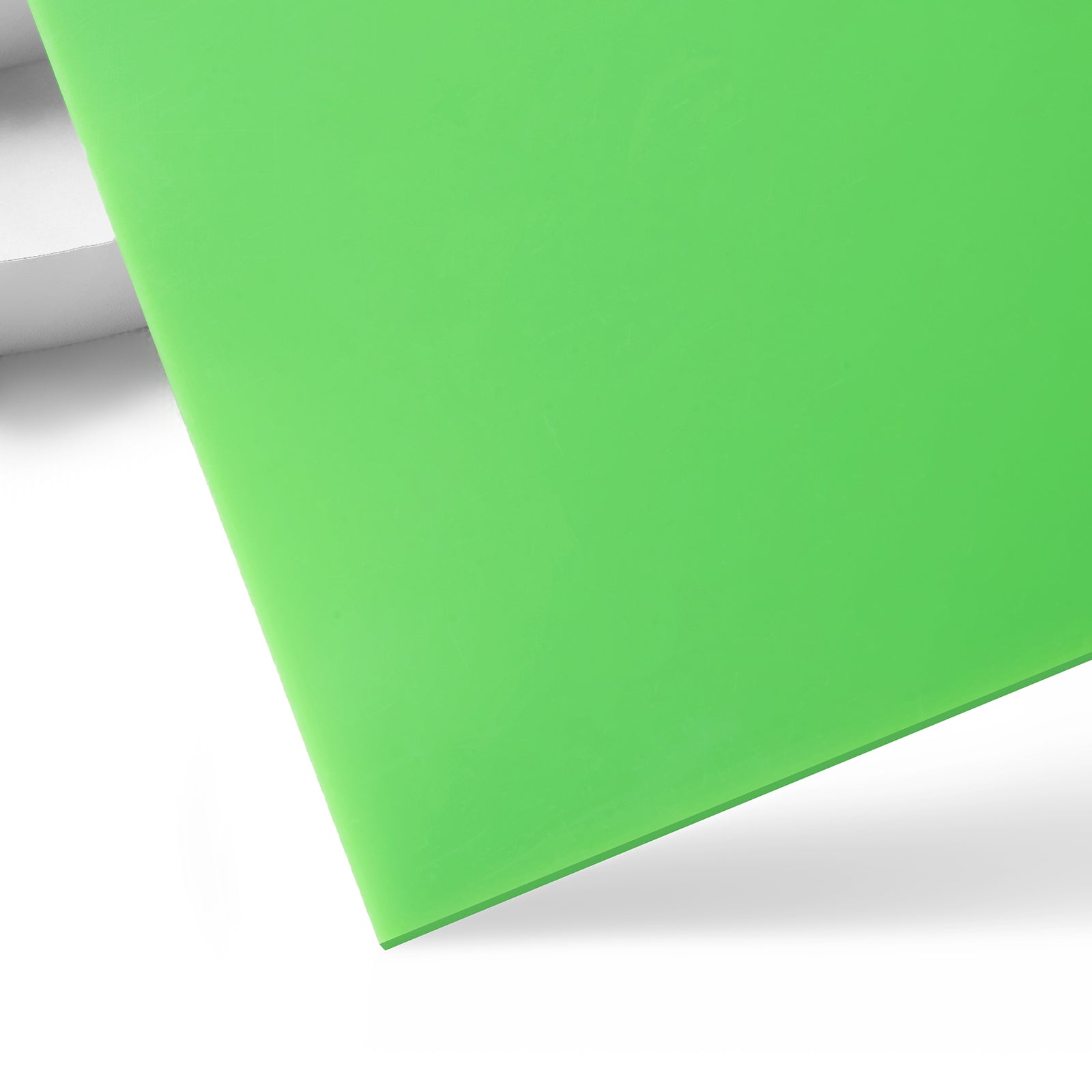 1/8%27%27 Grass Green Opaque Glossy Acrylic Sheet (3pcs)