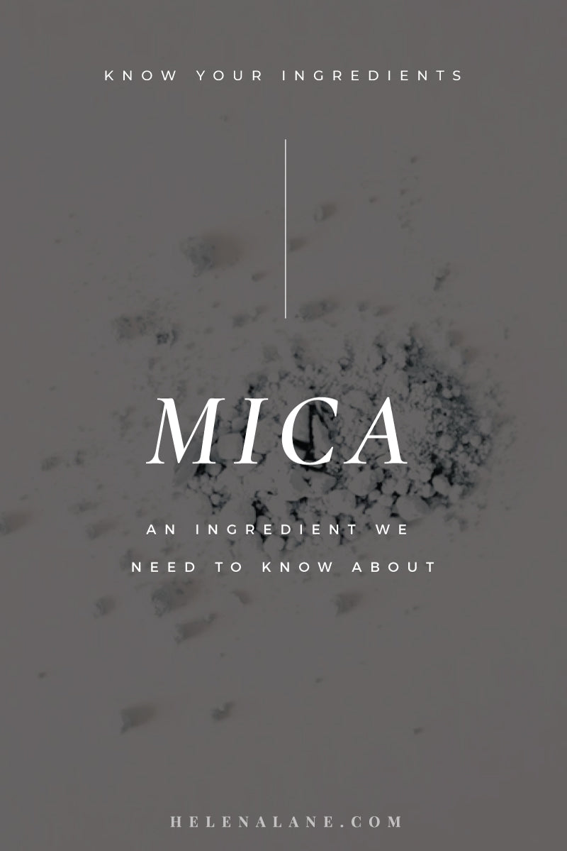 Mica Ingredient Warning