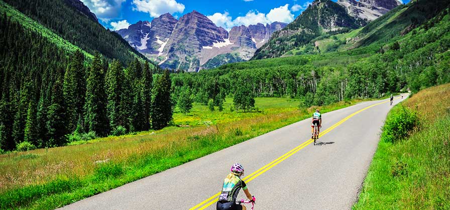 e-bike maroon bells aspen snowmass