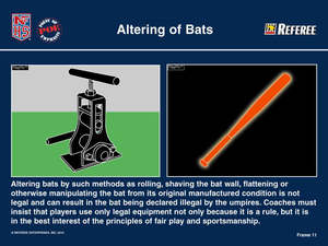 bat rolling illegal?