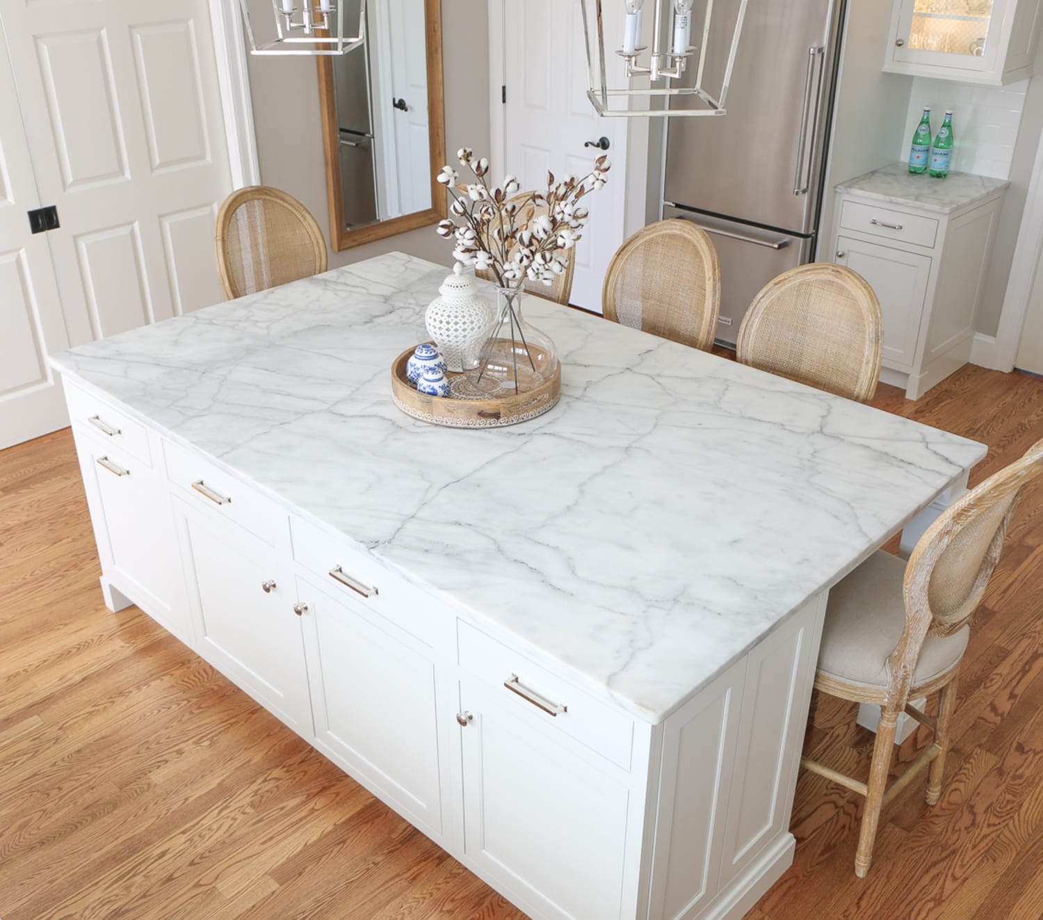 World Class Granite Kitchen Carrara Marble Countertops
