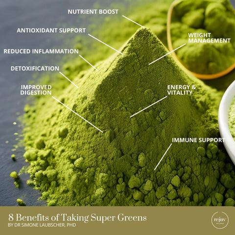 8 Benefits of Taking Super Greens Supplements