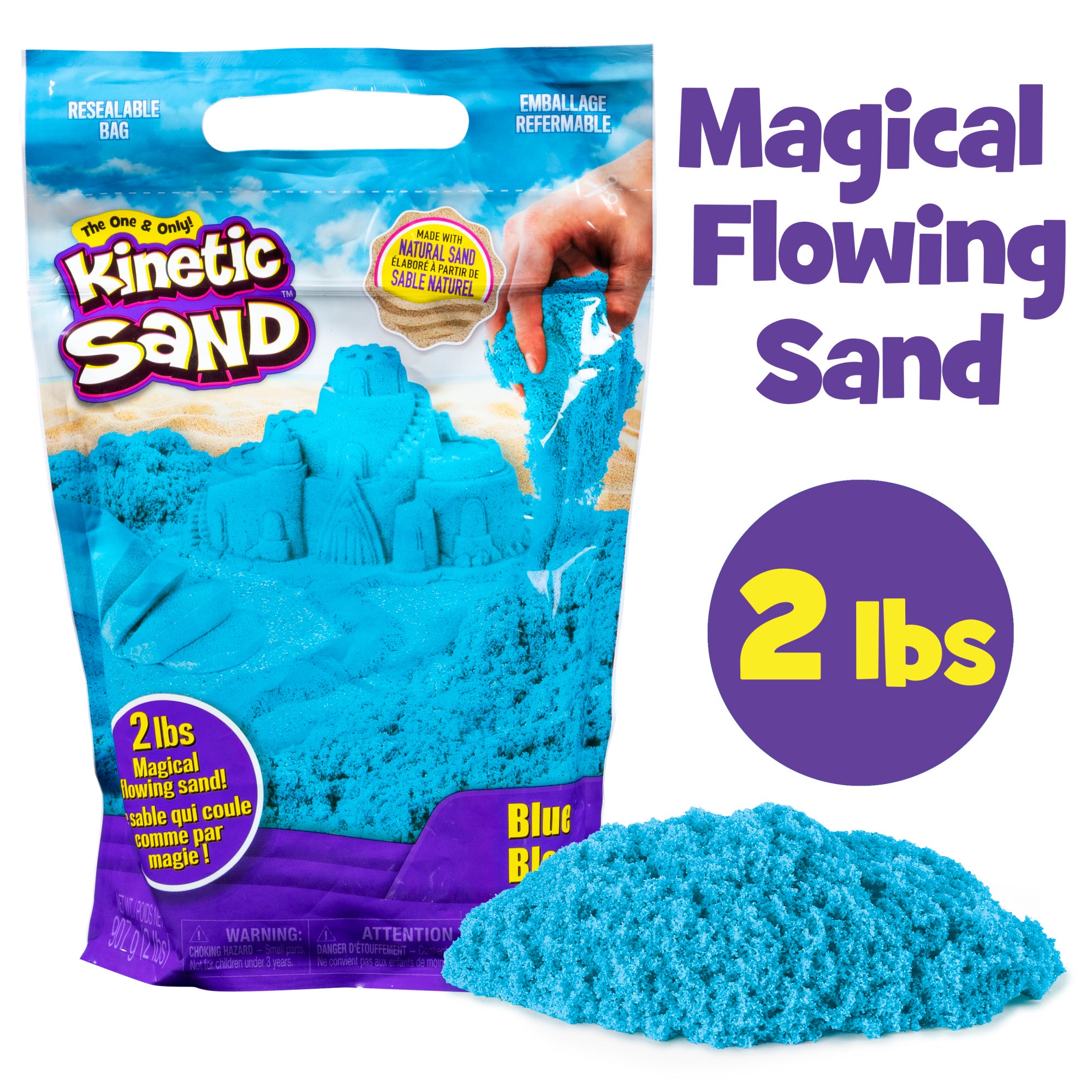 Kinetic Sand, Slice N' Surprise Set with 13.5oz of Black, Pink and Blu –  NAPTOYSHOP