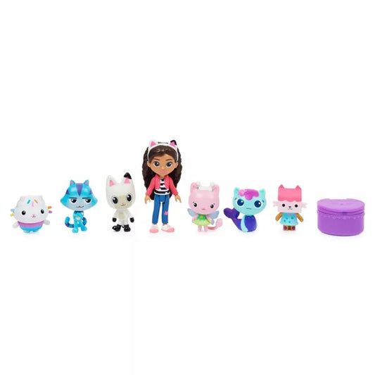 Gabby's Dollhouse Pandy Paws Birthday Figure Set