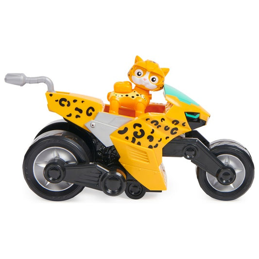 Figurine pour enfant Spin Master 6066331 - PAW PATROL Cat Pack Voiture  Transformable de Rory avec Figurine de Collection