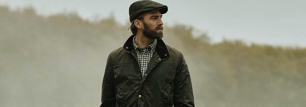 Country hunting style Barbour jacket