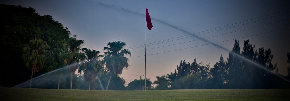 golf course sprinkler