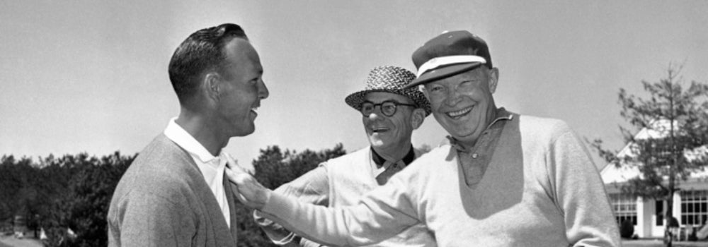 President Eisenhower, Arnold Palmer, Cliff Roberts